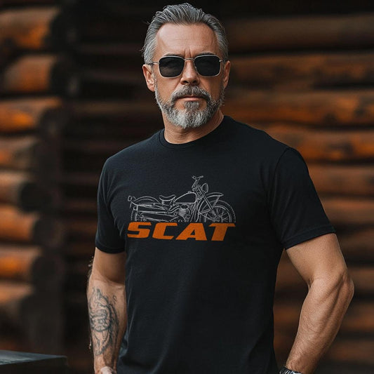 Harley-Davidson BTH Scat Inspired T-Shirt - Biker Motorcycle Tee Shirt