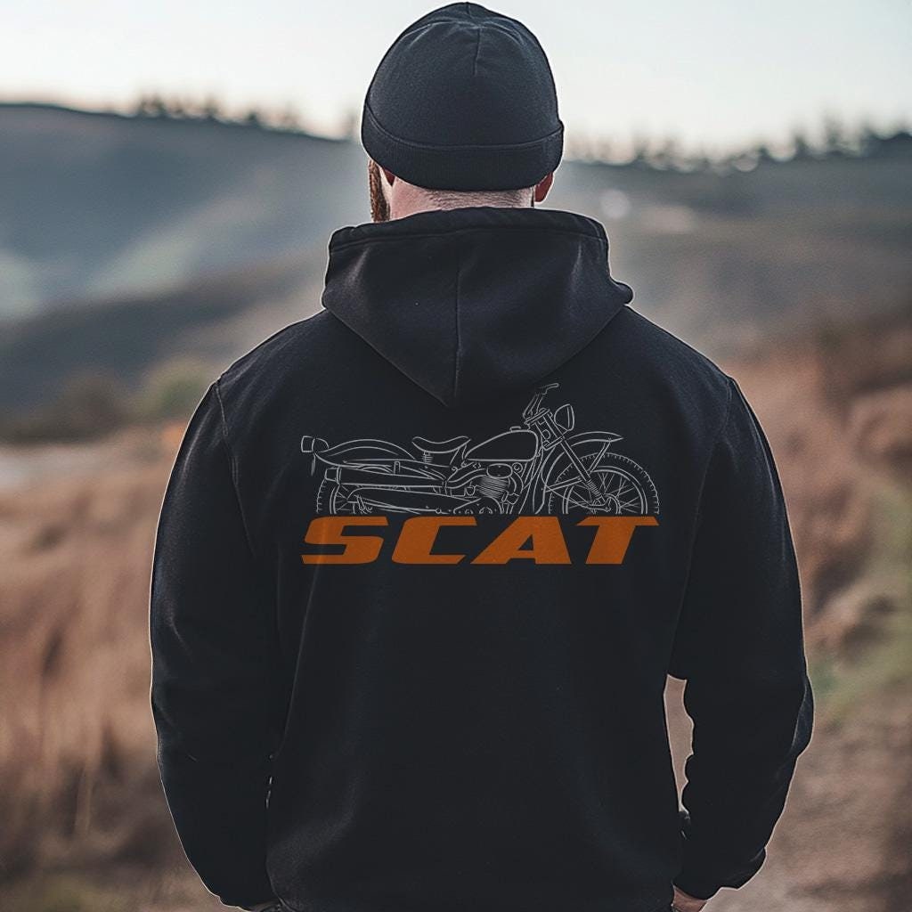 Harley-Davidson BTH Scat Inspired Hoodie - Biker Motorcycle Sweatshirt
