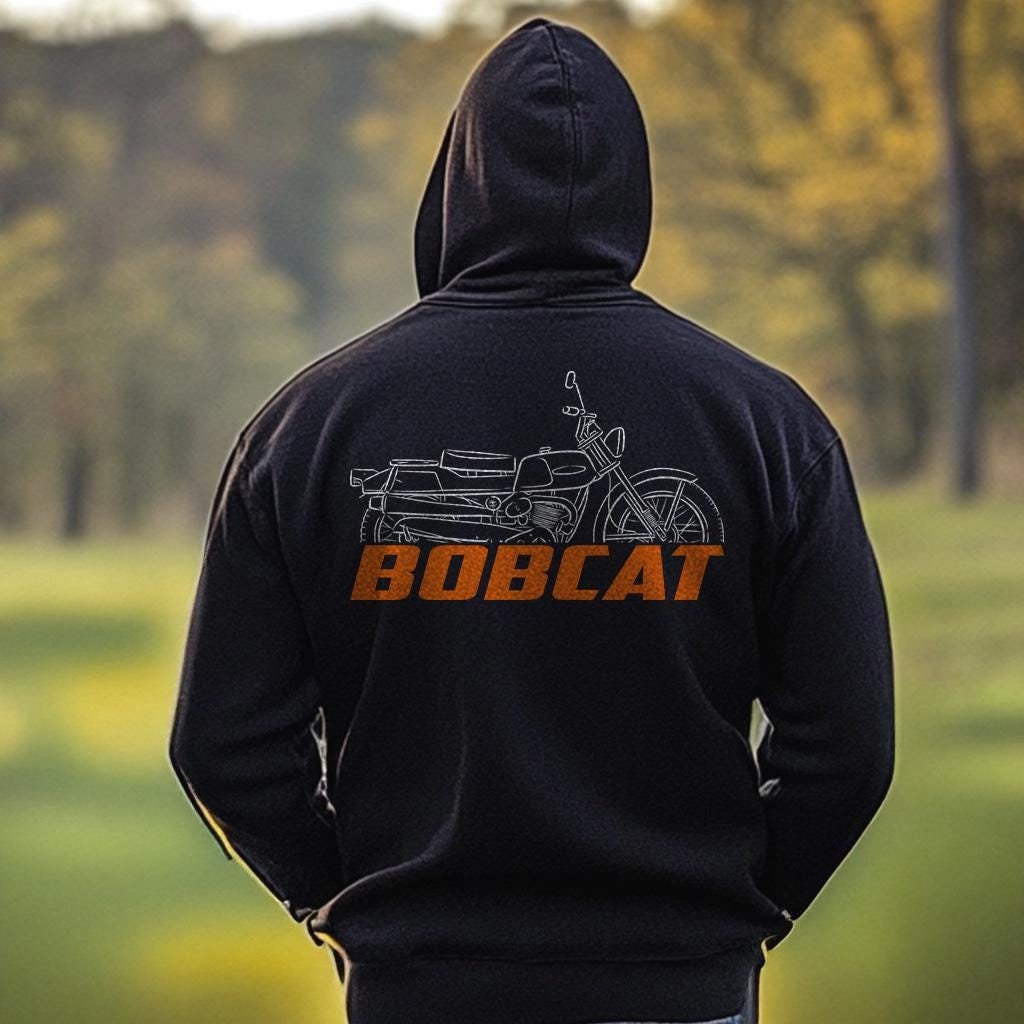 Harley-Davidson BTH Bobcat 1966 Inspired Hoodie - Biker Motorcycle Sweatshirt