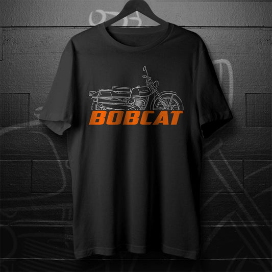 Harley-Davidson BTH Bobcat 1966 Inspired T-Shirt - Biker Motorcycle Tee Shirt