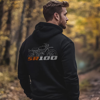 Harley-Davidson SR100 1973 Inspired Hoodie - Biker Motorcycle Sweatshirt