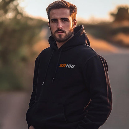 Harley-Davidson SR100 1973 Inspired Hoodie - Biker Motorcycle Sweatshirt