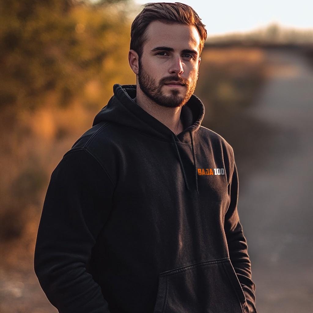 Harley-Davidson Baja MSR Inspired Hoodie - Biker Motorcycle Sweatshirt