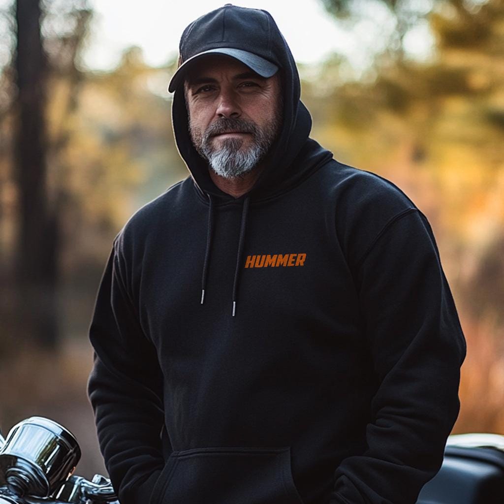 Harley-Davidson B Hummer Inspired Hoodie - Biker Motorcycle Sweatshirt