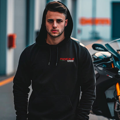 Ducati Panigale 1299 Inspired Hoodie - Motorcycle Sweatshirt for Riders