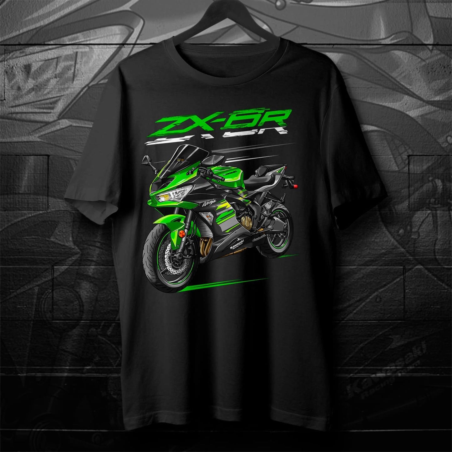 Kawasaki ZX-6R 2019-20 T-Shirt - Motorcycle Tee Shirt for Riders