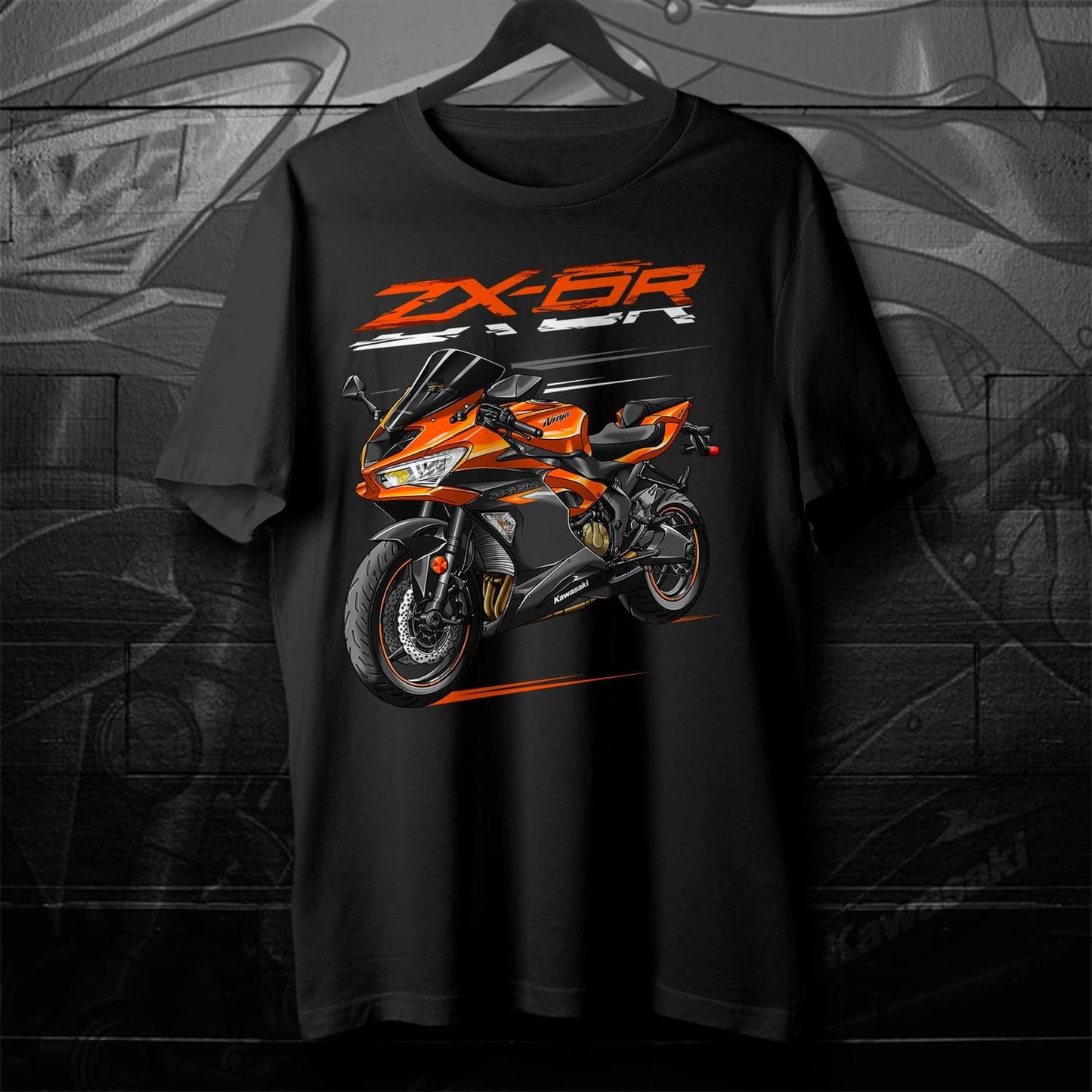 Kawasaki ZX-6R 2019-20 T-Shirt - Motorcycle Tee Shirt for Riders