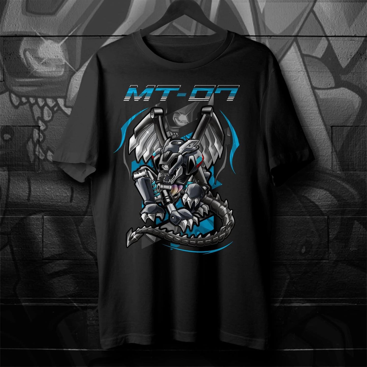 Yamaha MT-07 Inspired T-Shirt - Motorcycle Tee Shirt