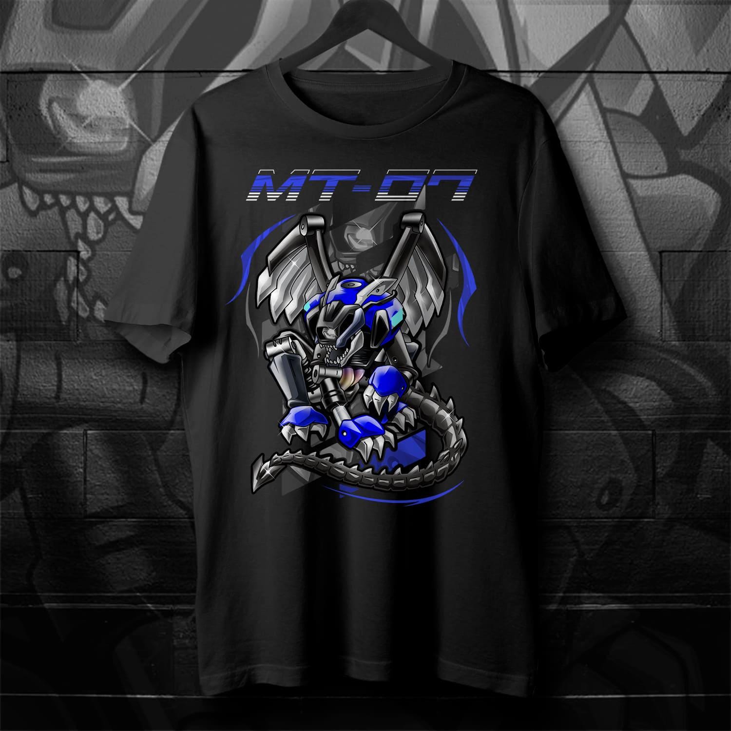 Yamaha MT-07 Inspired T-Shirt - Motorcycle Tee Shirt
