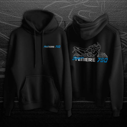 Yamaha XTZ 750 Super Ténéré Hoodie - Motorcycle Sweatshirt for ADV Riders