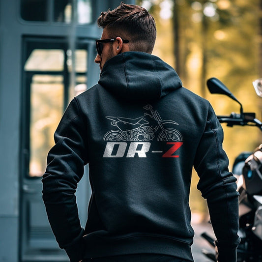 Suzuki DR-Z 110 Hoodie - Motorcycle Sweatshirt for ADV Riders