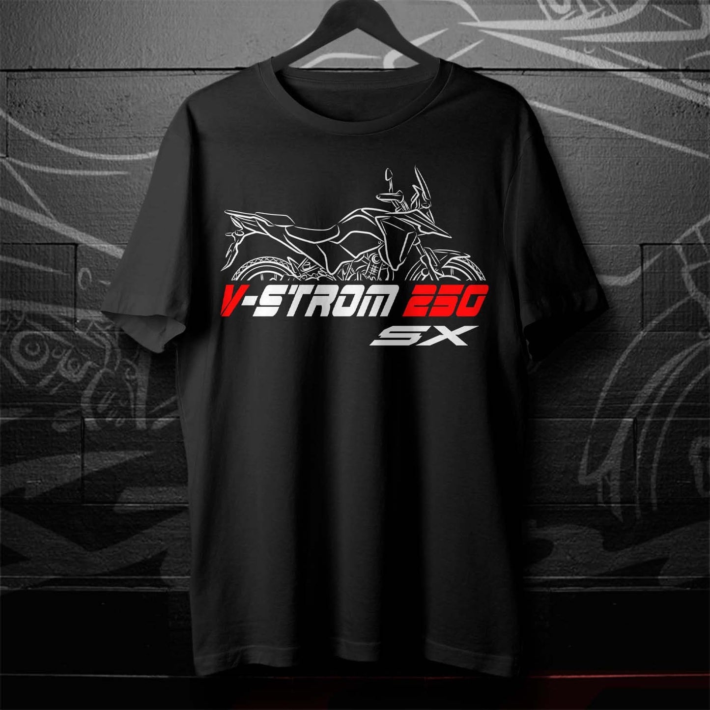 Suzuki V-STROM 250 T-Shirt - Motorcycle Tee Shirt for ADV Riders