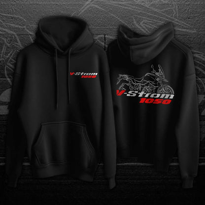 Suzuki V-STROM 1050 Hoodie - Motorcycle Sweatshirt for ADV Riders