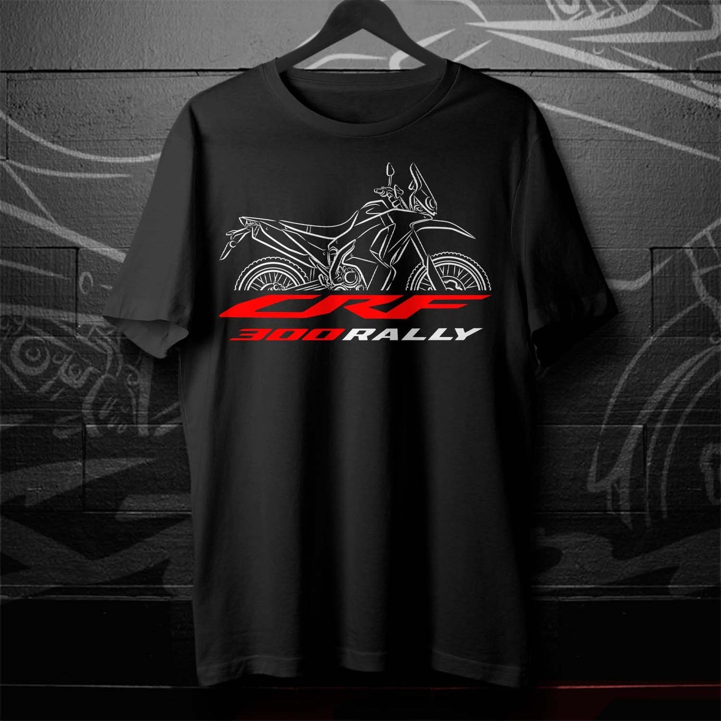 Honda CRF300 Rally T-Shirt - Motorcycle Tee Shirt for ADV Riders