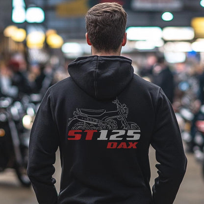 Honda ST125 Dax Inspired Hoodie - Motorcycle Sweatshirt