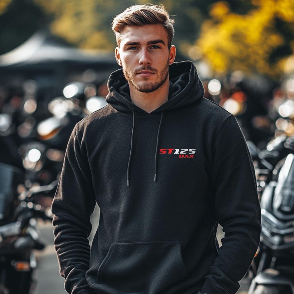 Honda ST125 Dax Inspired Hoodie - Motorcycle Sweatshirt