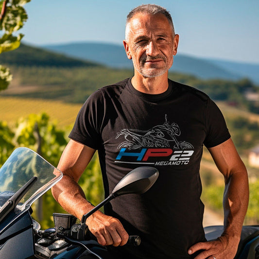 BMW HP2 Megamoto T-Shirt - Motorcycle Tee Shirt for Motorrad Rider