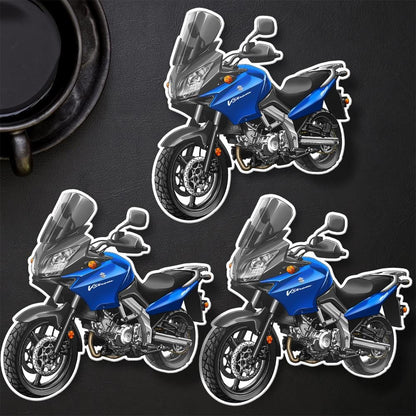 Suzuki V-Strom 650 2004-06 Inspired Stickers - Set of 3 Biker Motorcycle Decals