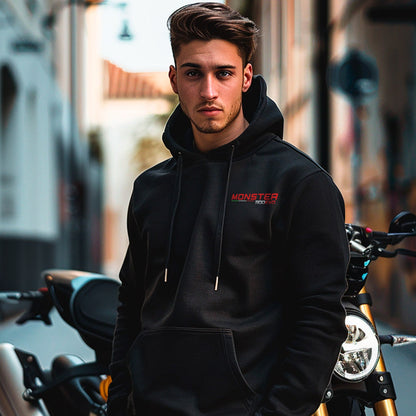 Ducati Monster 1100 EVO Inspired Hoodie - Motorcycle Sweatshirt for Riders
