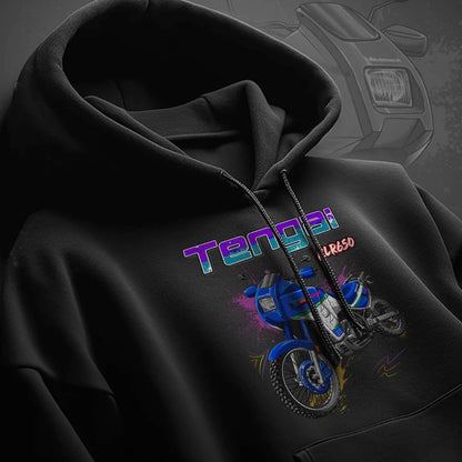 Kawasaki KLR 650 B Tengai Hoodie - Motorcycle Sweatshirt for Riders