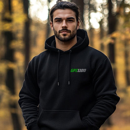 Kawasaki GPZ1100 Inspired Hoodie - Motorcycle Sweatshirt for Riders