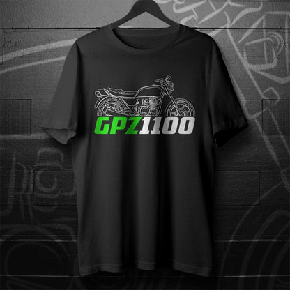 Kawasaki GPZ1100 Inspired T-Shirt - Motorcycle Tee Shirt for Riders