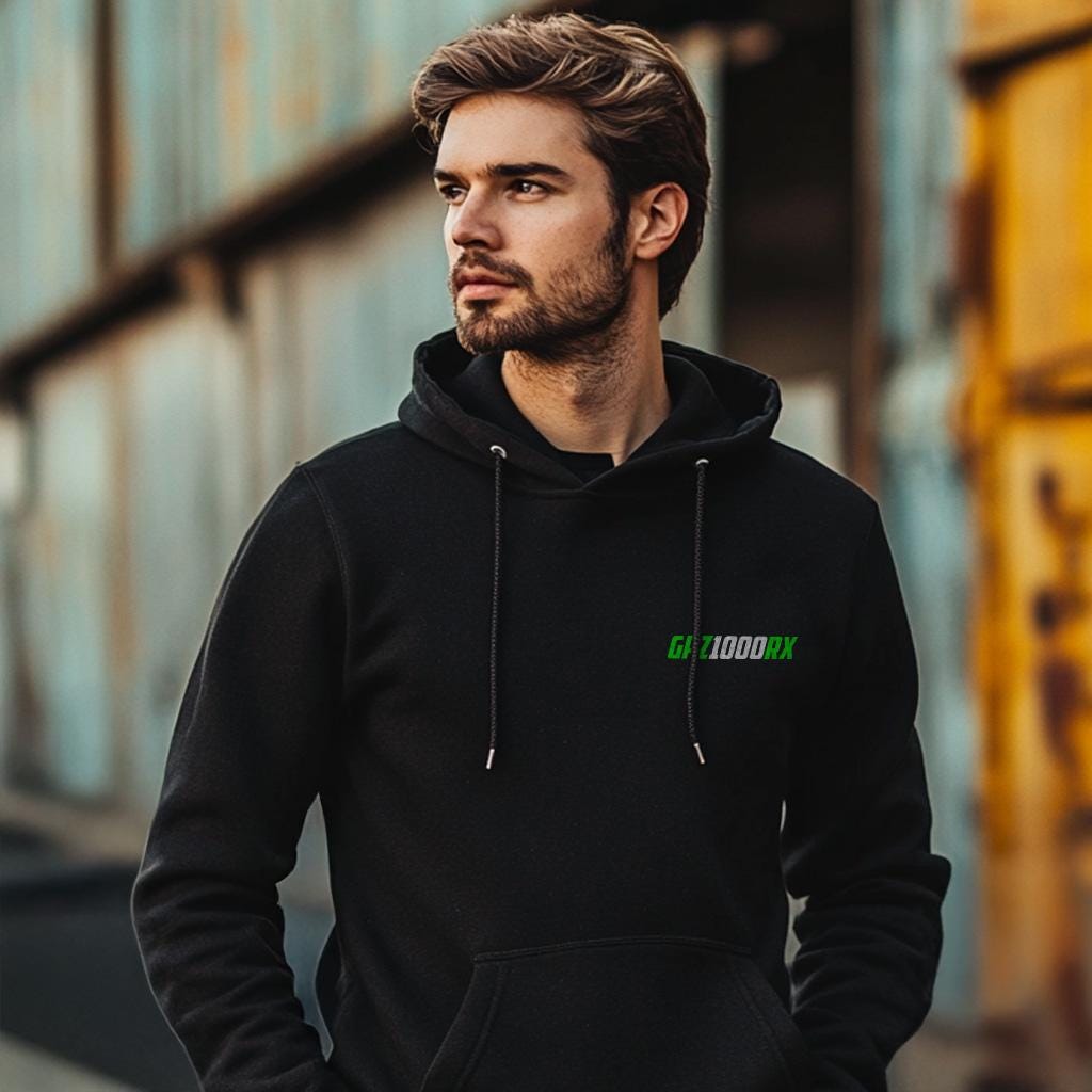 Kawasaki GPZ1000RX Inspired Hoodie - Motorcycle Sweatshirt for Riders