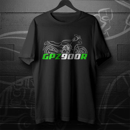 Kawasaki GPZ900R Inspired T-Shirt - Motorcycle Tee Shirt for Riders
