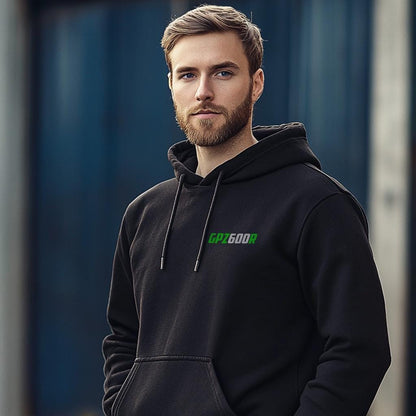 Kawasaki GPZ600R Inspired Hoodie - Motorcycle Sweatshirt for Riders