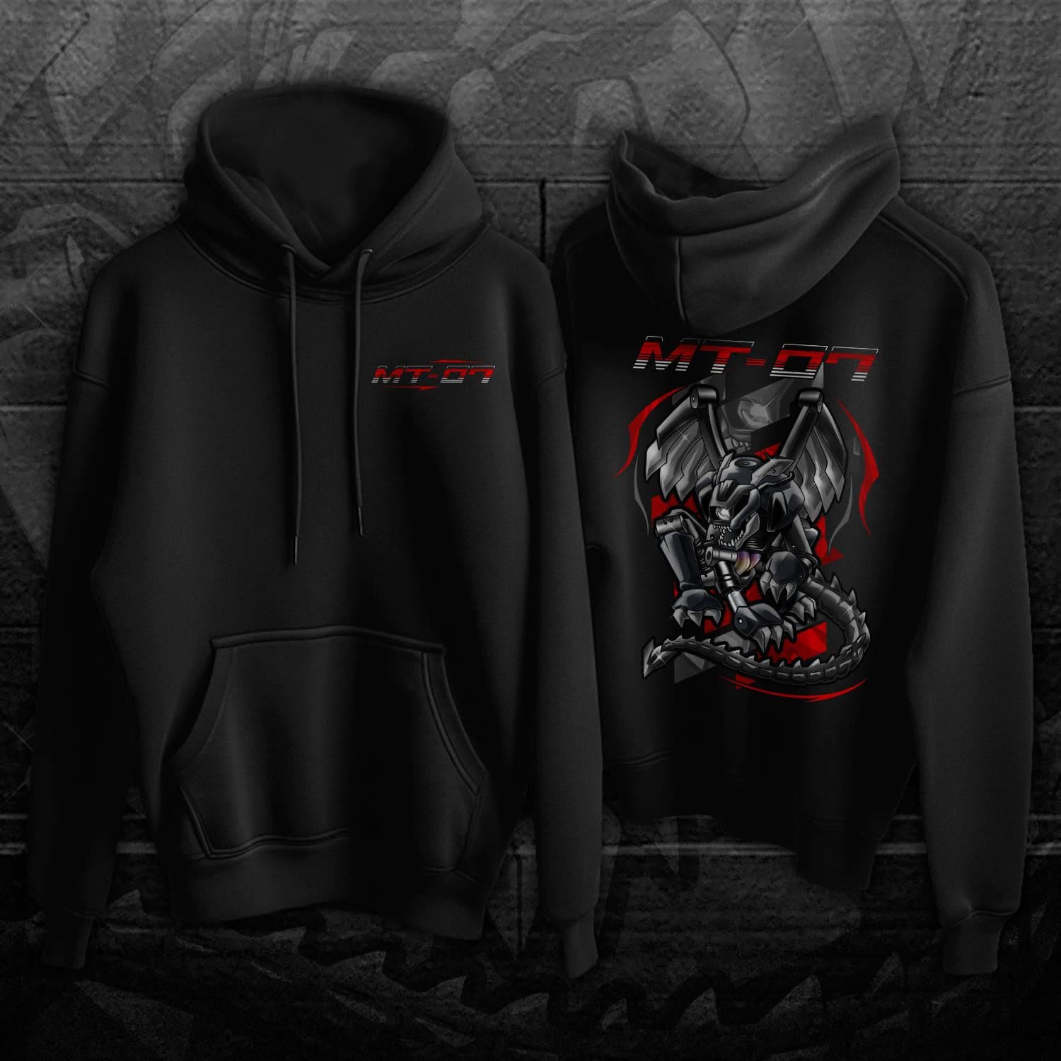 Yamaha MT-07 Inspired Hoodies - Motorcycle Sweatshirt