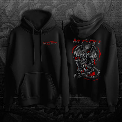Yamaha MT-07 Inspired Hoodies - Motorcycle Sweatshirt