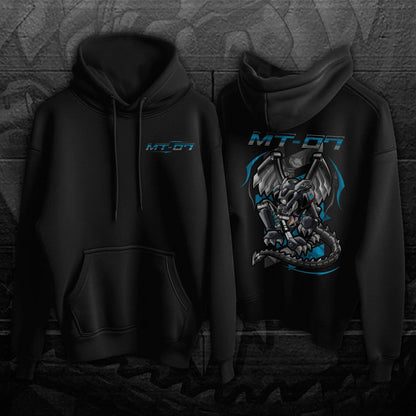 Yamaha MT-07 Inspired Hoodies - Motorcycle Sweatshirt