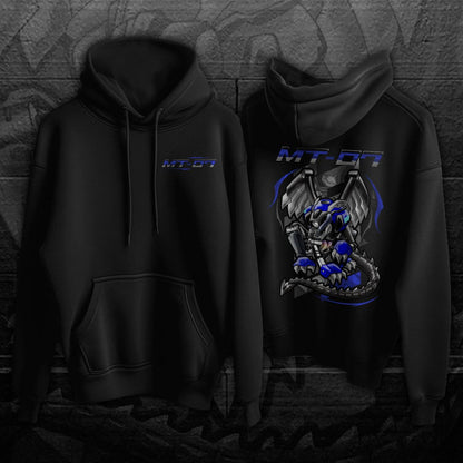 Yamaha MT-07 Inspired Hoodies - Motorcycle Sweatshirt