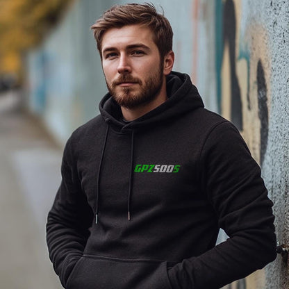 Kawasaki GPZ 500S Inspired Hoodie - Motorcycle Sweatshirt for Riders