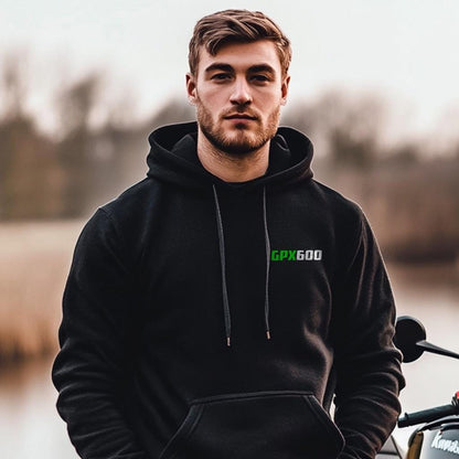 Kawasaki GPX600 Inspired Hoodie - Motorcycle Sweatshirt for Riders