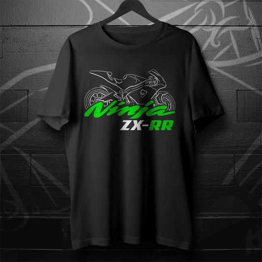 Kawasaki Ninja ZX-RR Inspired T-Shirt - Motorcycle Tee Shirt for Riders