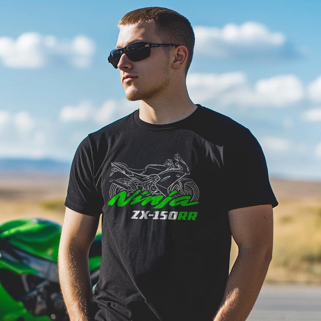 Kawasaki Ninja ZX-150RR 2012-2014 Inspired T-Shirt - Motorcycle Tee Shirt for Riders