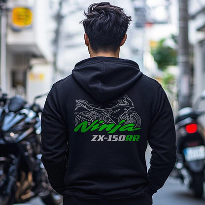 Kawasaki Ninja ZX-150RR 2012-2014 Inspired Hoodie - Motorcycle Sweatshirt for Riders