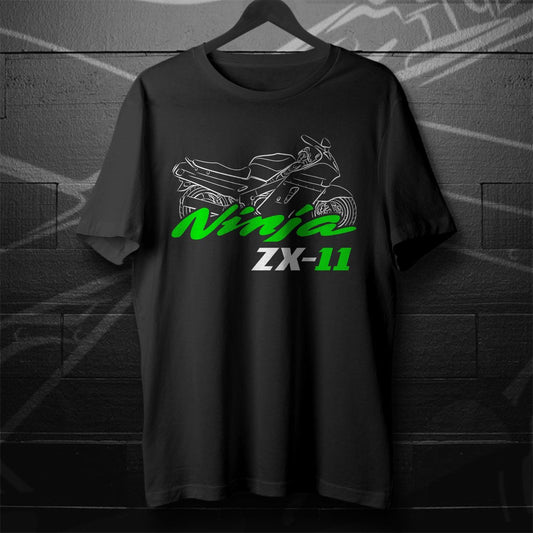 Kawasaki Ninja ZX-11 Inspired T-Shirt - Motorcycle Tee Shirt for Riders