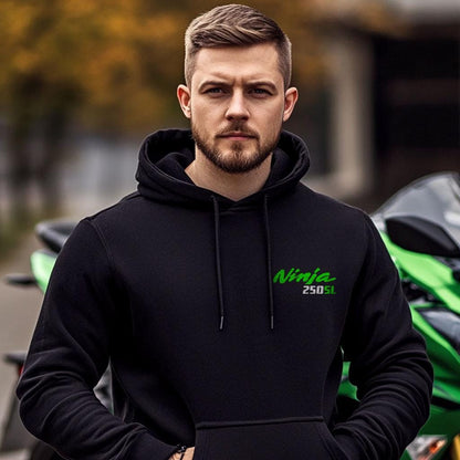 Kawasaki Ninja 250SL Inspired Hoodie - Motorcycle Sweatshirt for Riders