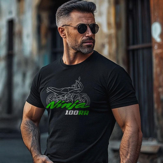 Kawasaki Ninja 100RR Inspired T-Shirt - Motorcycle Tee Shirt for Riders