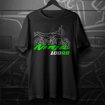 Kawasaki Ninja 100RR Inspired T-Shirt - Motorcycle Tee Shirt for Riders