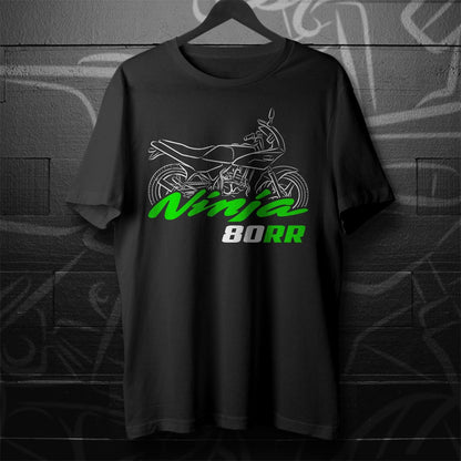 Kawasaki Ninja 80RR & AR80K Inspired T-Shirt - Motorcycle Tee Shirt for Riders
