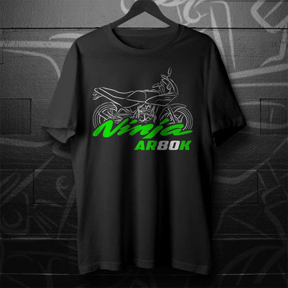 Kawasaki Ninja 80RR & AR80K Inspired T-Shirt - Motorcycle Tee Shirt for Riders
