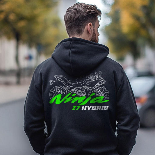 Kawasaki Ninja 7 Hybrid 2024 Inspired Hoodie - Motorcycle Sweatshirt for Riders