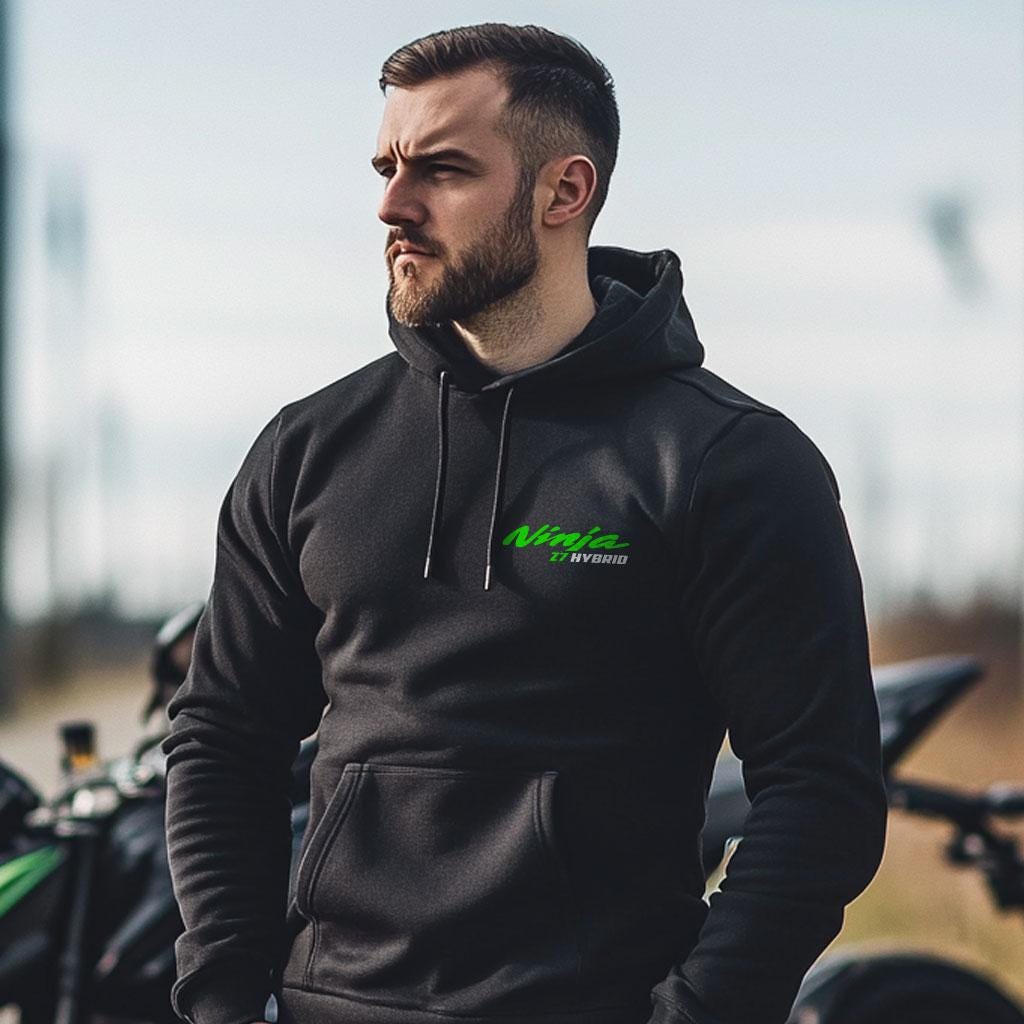 Kawasaki Ninja 7 Hybrid 2024 Inspired Hoodie - Motorcycle Sweatshirt for Riders