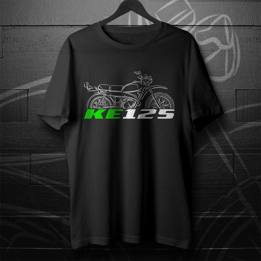 Kawasaki KE125 Inspired T-Shirt - Motorcycle Tee Shirt for Riders