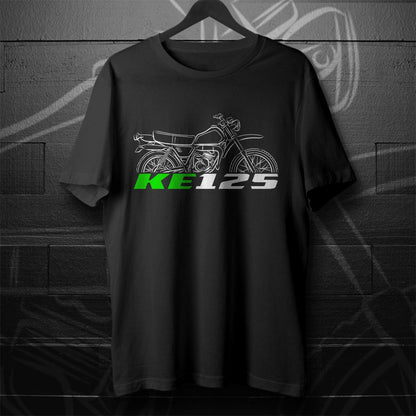 Kawasaki KE125 Inspired T-Shirt - Motorcycle Tee Shirt for Riders