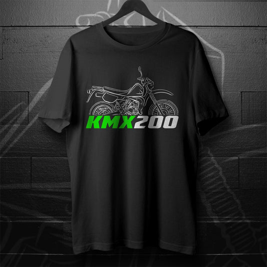 Kawasaki KMX 200 Inspired T-Shirt - Motorcycle Tee Shirt for Riders