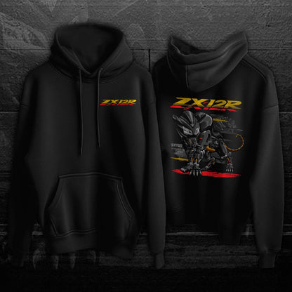 Kawasaki ZX12R Panther 2003-06 Inspired Hoodie - Motorcycle Sweatshirt for Riders